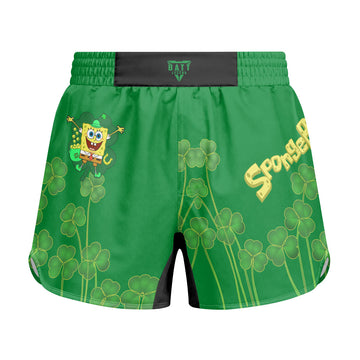 Happy St Krabby Patty Day Kids Grappling Shorts