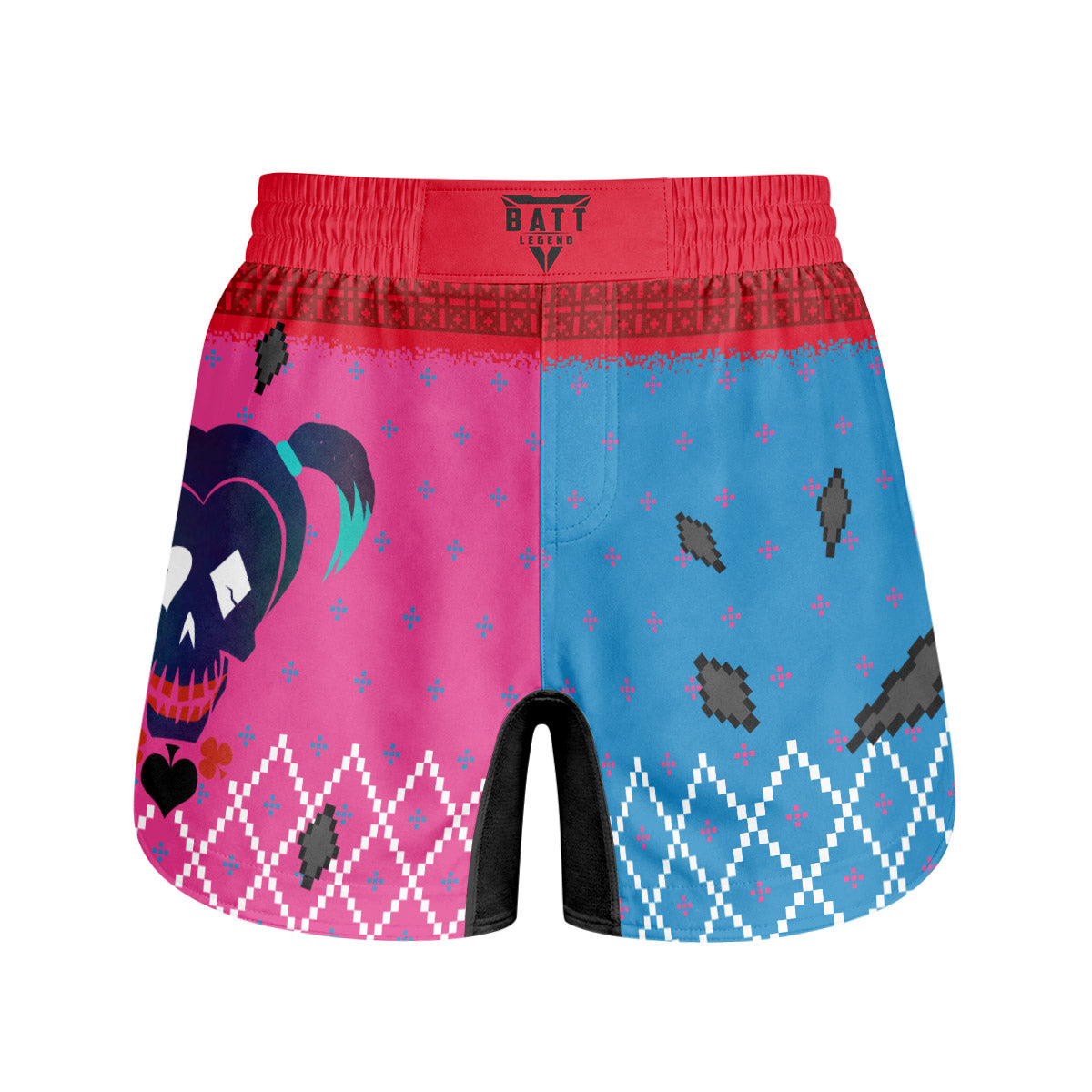 Harley Quinn Lil Monster Christmas Grappling Shorts