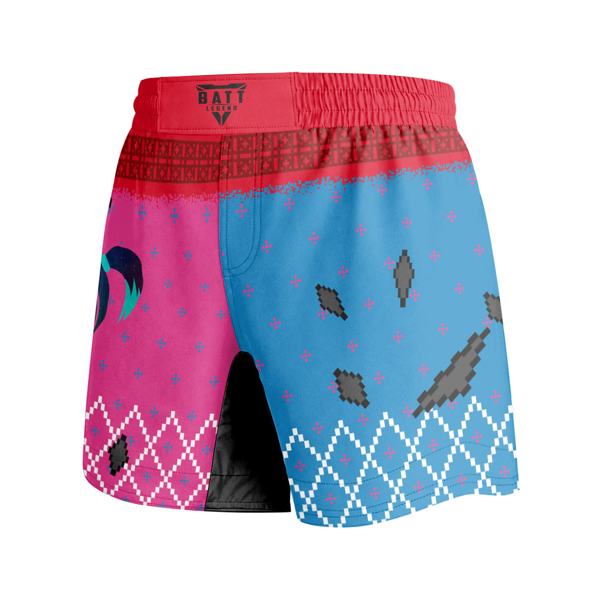 Harley Quinn Lil Monster Christmas Grappling Shorts