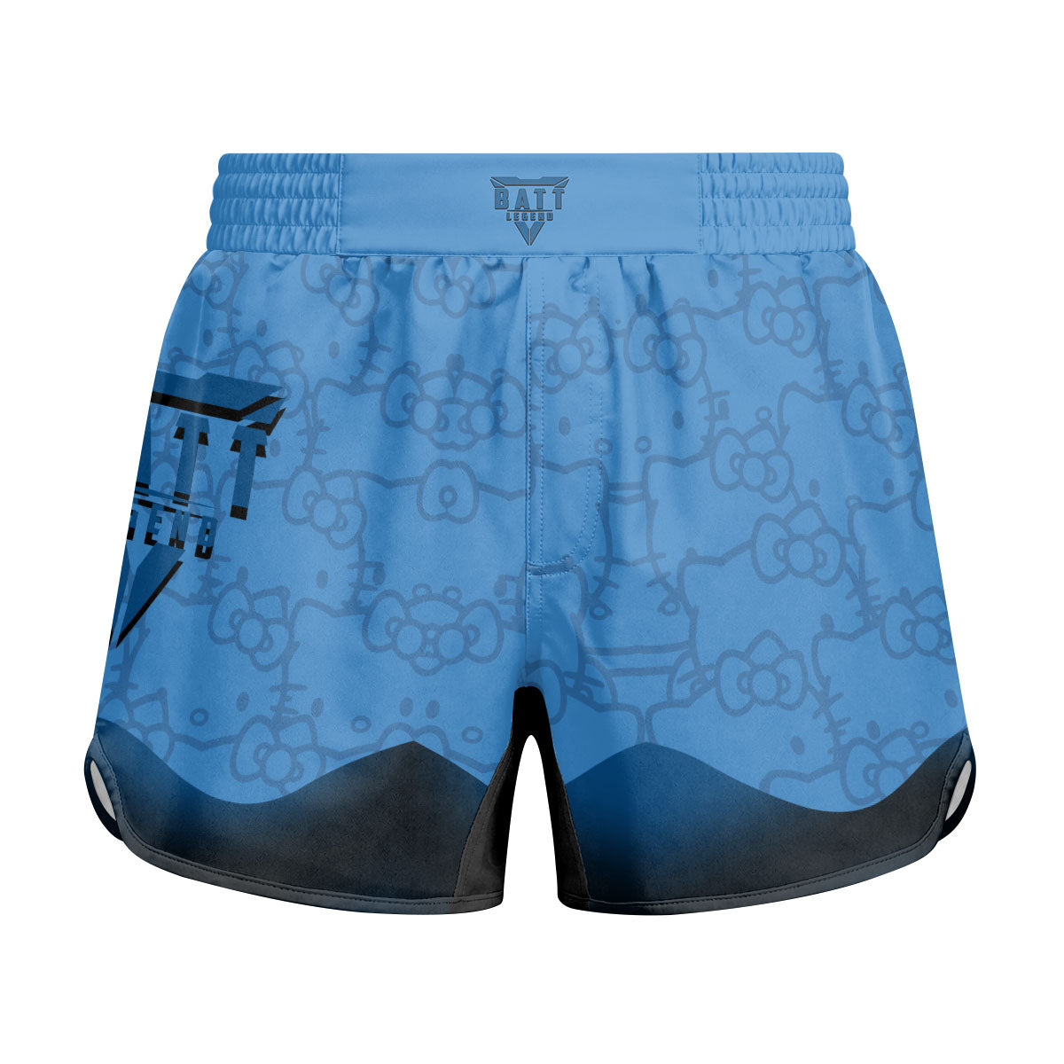 Hello Kitty Jiu Jitsu Blue Kids Grappling Shorts