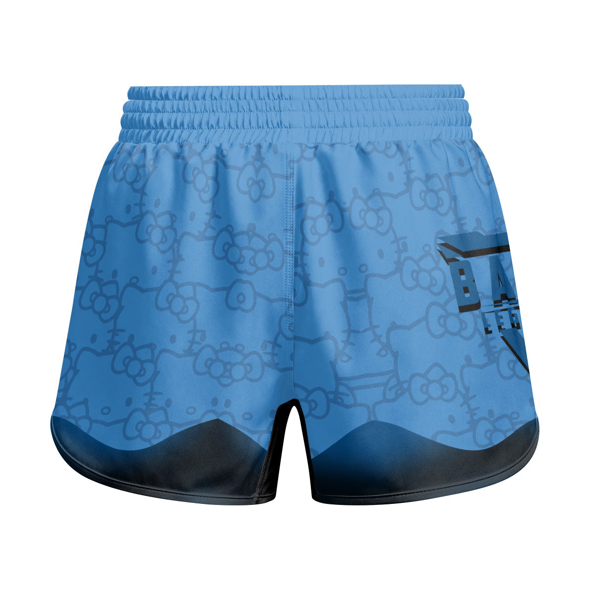 Hello Kitty Jiu Jitsu Blue Kids Grappling Shorts