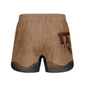 Hello Kitty Jiu Jitsu Brown Grappling Shorts