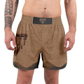 Hello Kitty Jiu Jitsu Brown Grappling Shorts