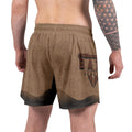 Hello Kitty Jiu Jitsu Brown Grappling Shorts