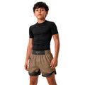 Hello Kitty Jiu Jitsu Brown Kids Grappling Shorts