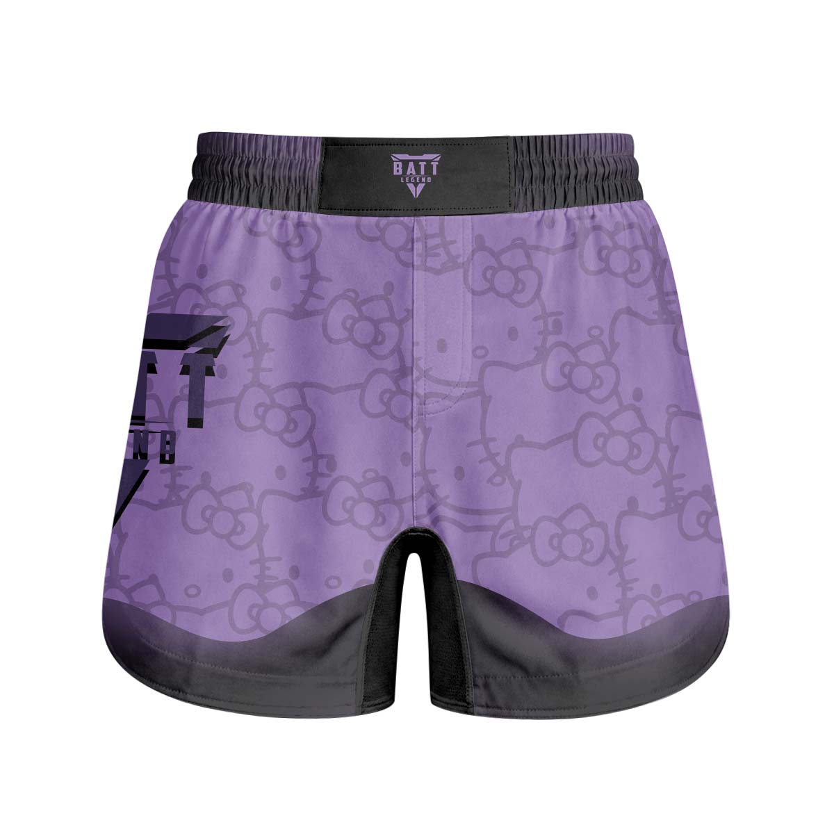 Hello Kitty Jiu Jitsu Purple Grappling Shorts