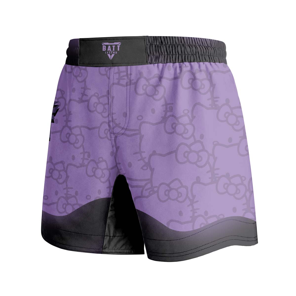 Hello Kitty Jiu Jitsu Purple Grappling Shorts