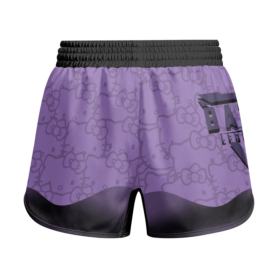Hello Kitty Jiu Jitsu Purple Kids Grappling Shorts