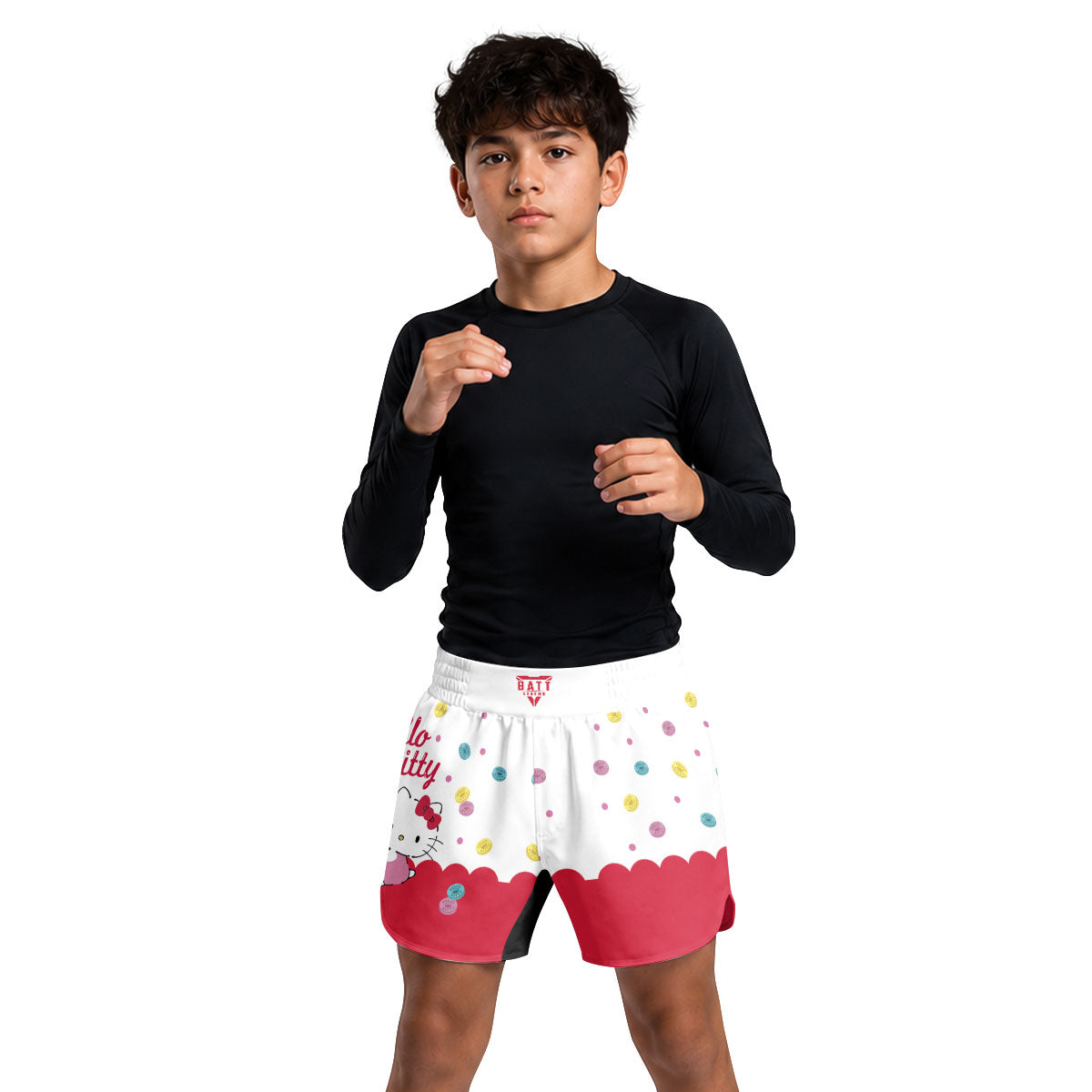 Hello Kitty Sweet Bow Kids Grappling Shorts
