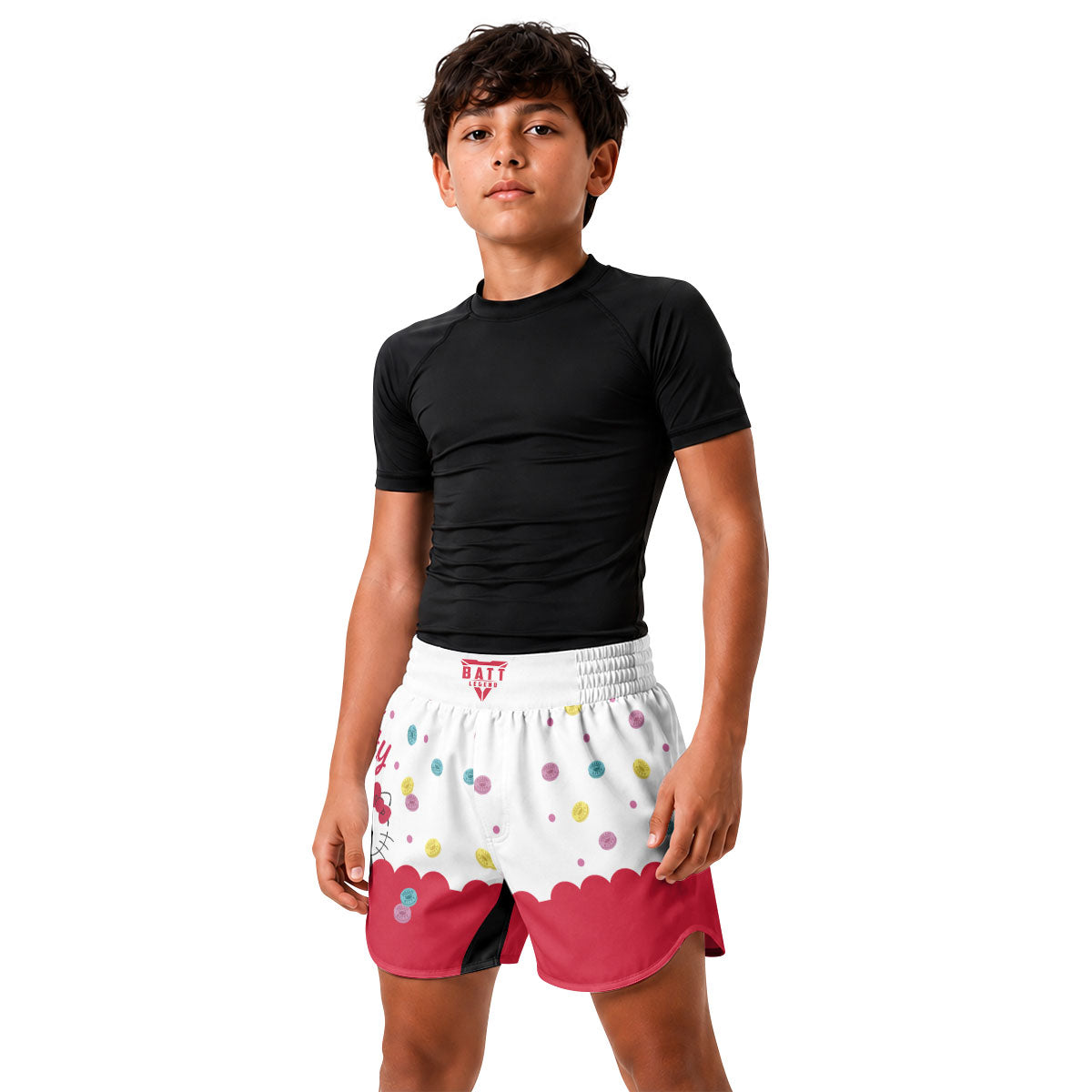 Hello Kitty Sweet Bow Kids Grappling Shorts