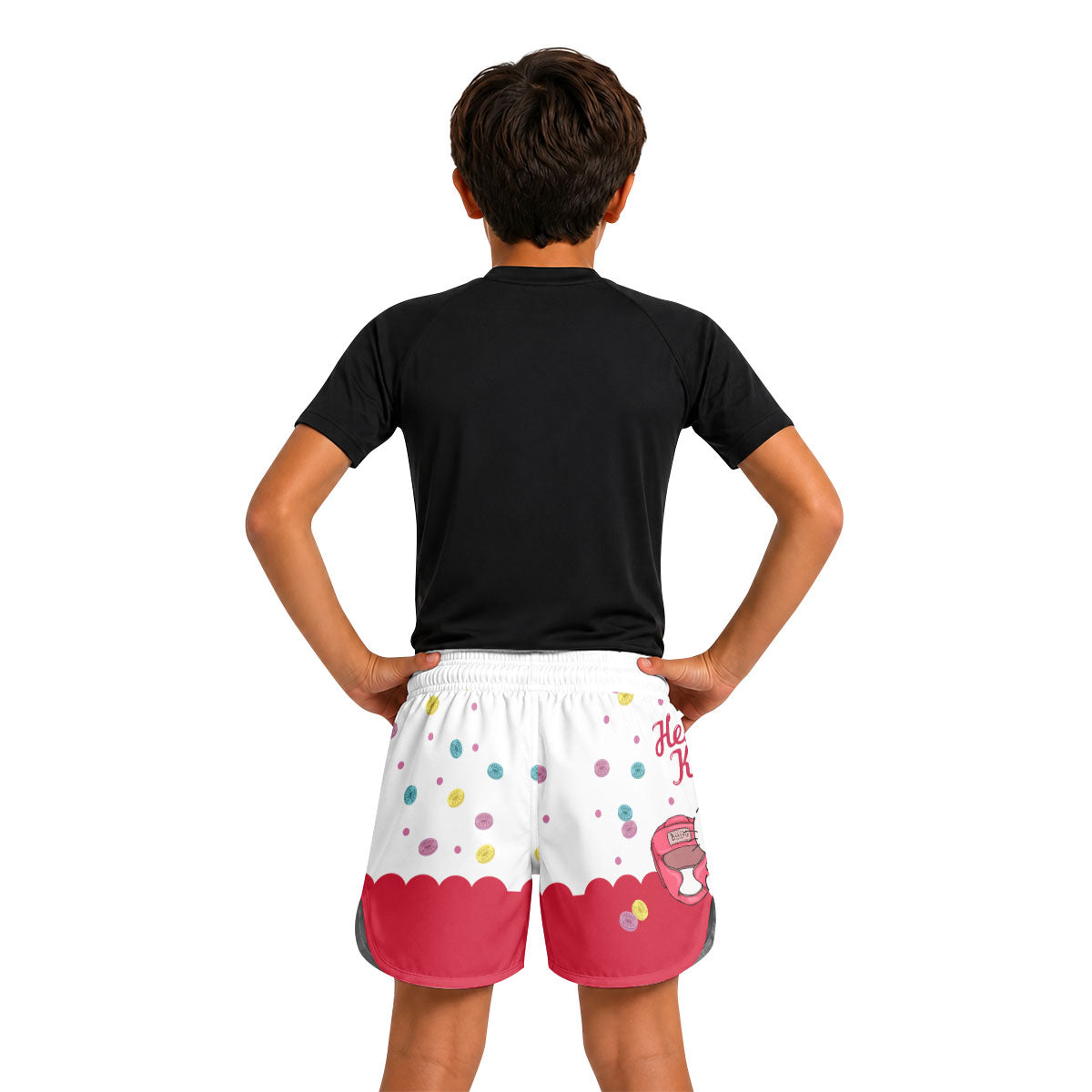 Hello Kitty Sweet Bow Kids Grappling Shorts