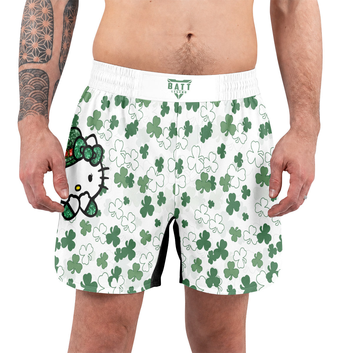 Hello Patrick Kitty Grappling Shorts