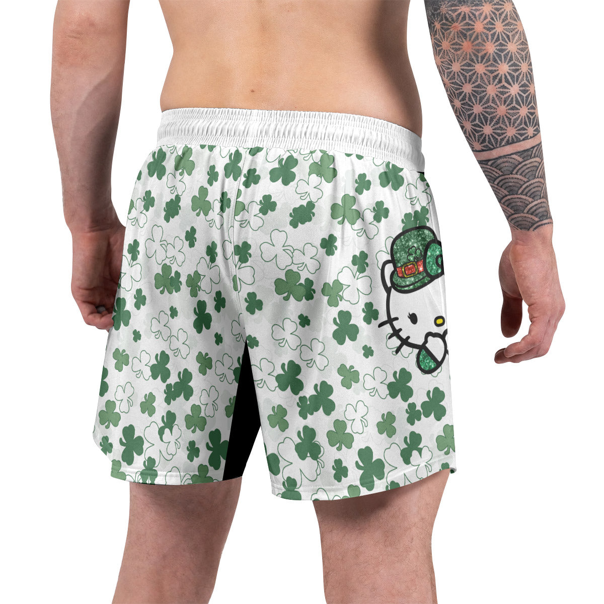 Hello Patrick Kitty Grappling Shorts
