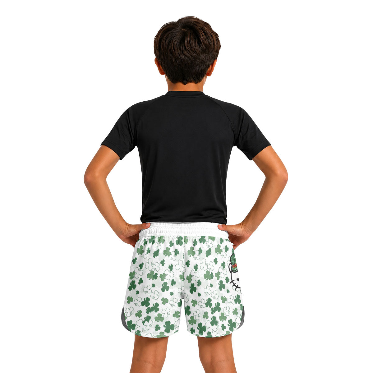 Hello Patrick Kitty Kids Grappling Shorts