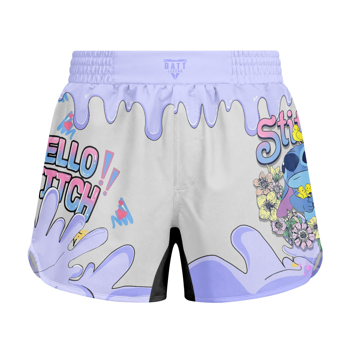 Hello Stitch Kids Grappling Shorts