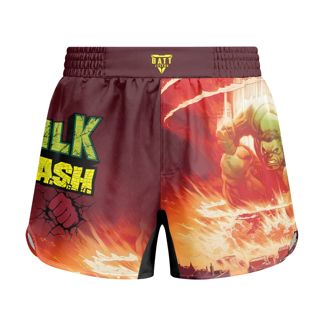 Hulk Smash Kids Grappling Shorts