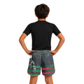 Italy Skull Fighter Kids Grappling Shorts