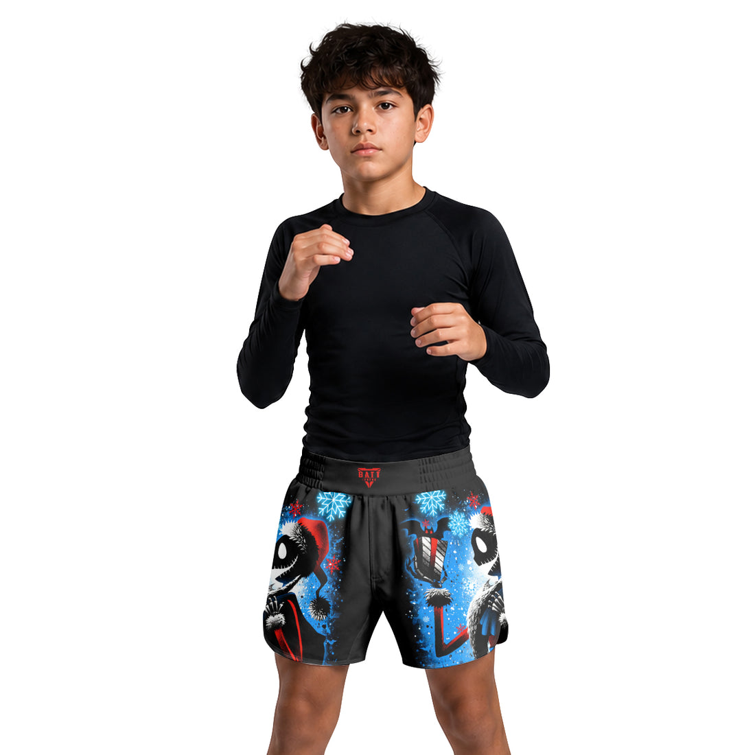Jack Santa Claus Kids Grappling Shorts
