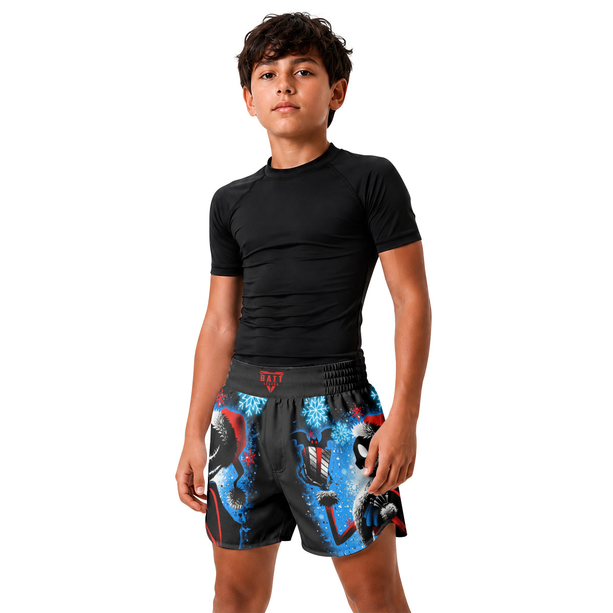 Jack Santa Claus Kids Grappling Shorts