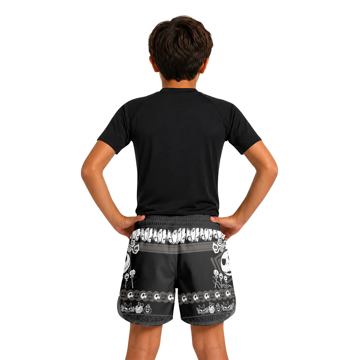 Jack Skellington Kids Grappling Shorts