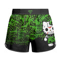 Jason Voorhees Kitty Green Kids Grappling Shorts