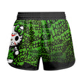 Jason Voorhees Kitty Green Kids Grappling Shorts