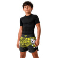 Jason Voorhees Kitty Yellow Kids Grappling Shorts
