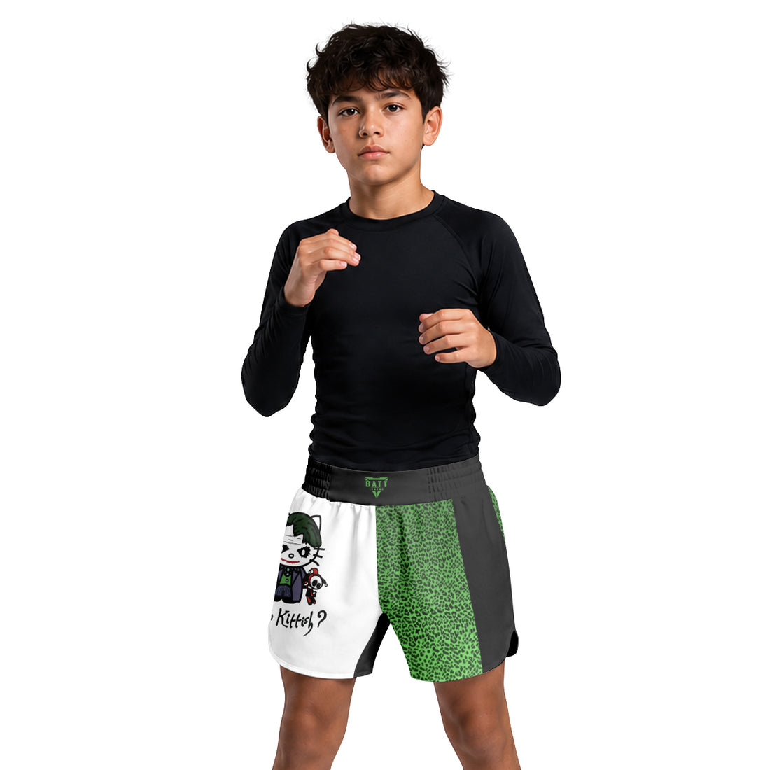Joker Hello Kitty Kids Grappling Shorts