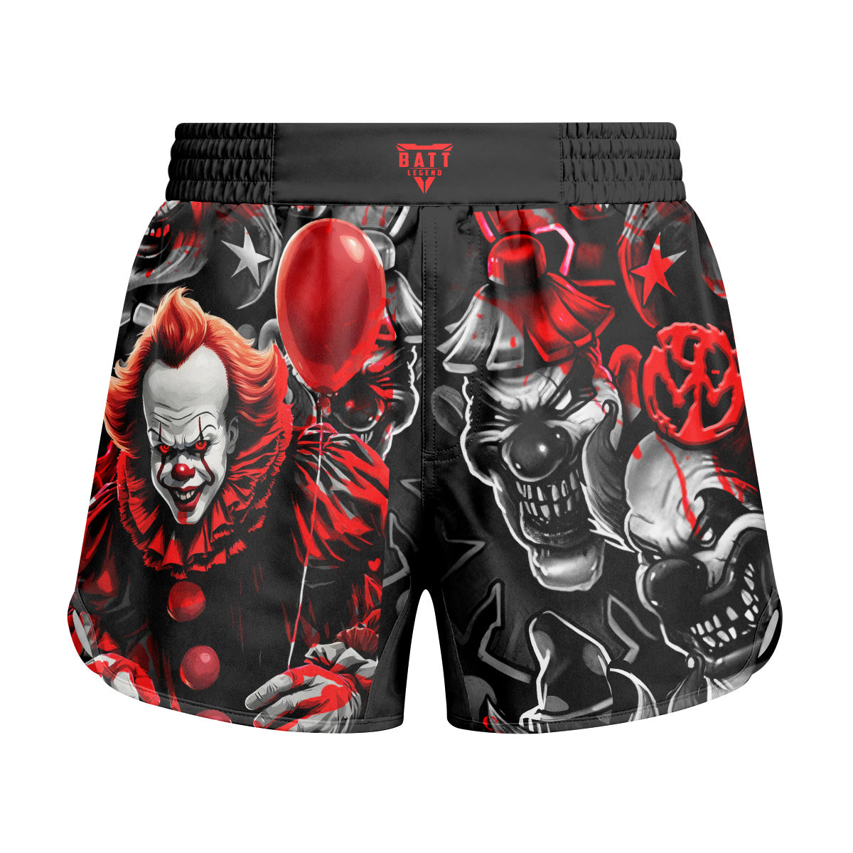 Killer Clown Pennywise Kids Grappling Shorts