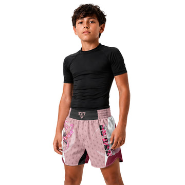 Kimetsu No Yaiba Kamado Nezuko Kids Grappling Shorts