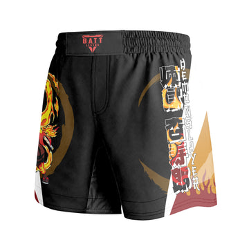 Kimetsu No Yaiba Rengoku Kyojuro Grappling Shorts