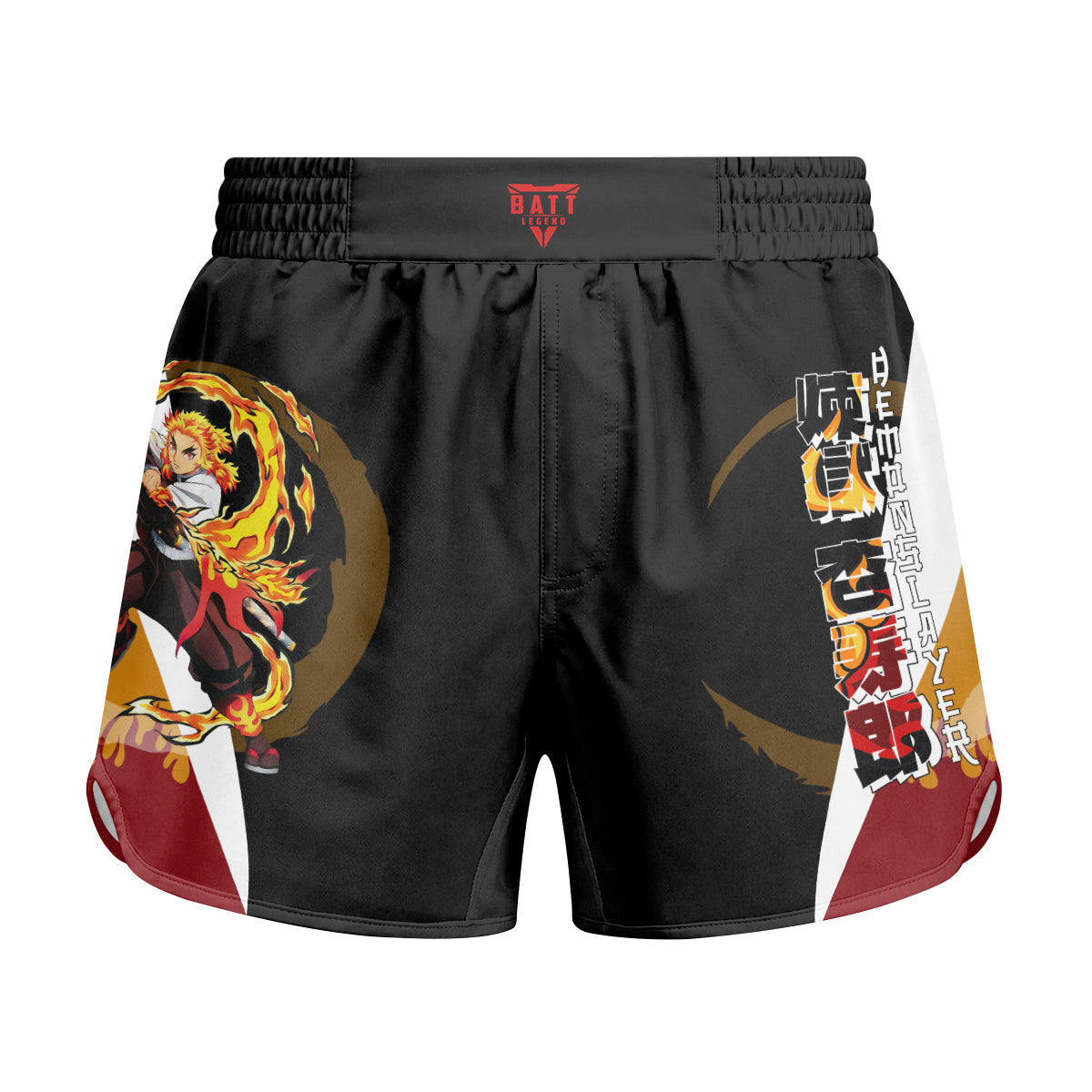 Kimetsu No Yaiba Rengoku Kyojuro Kids Grappling Shorts