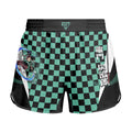 Kimetsu no Yaiba Tanjiro Hinokami Kagura Kids Grappling Shorts