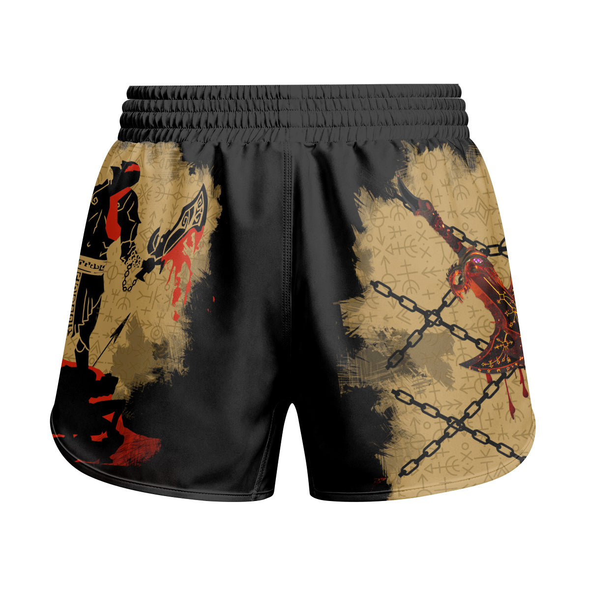 Kratos Ghost of Sparta Kids Grappling Shorts