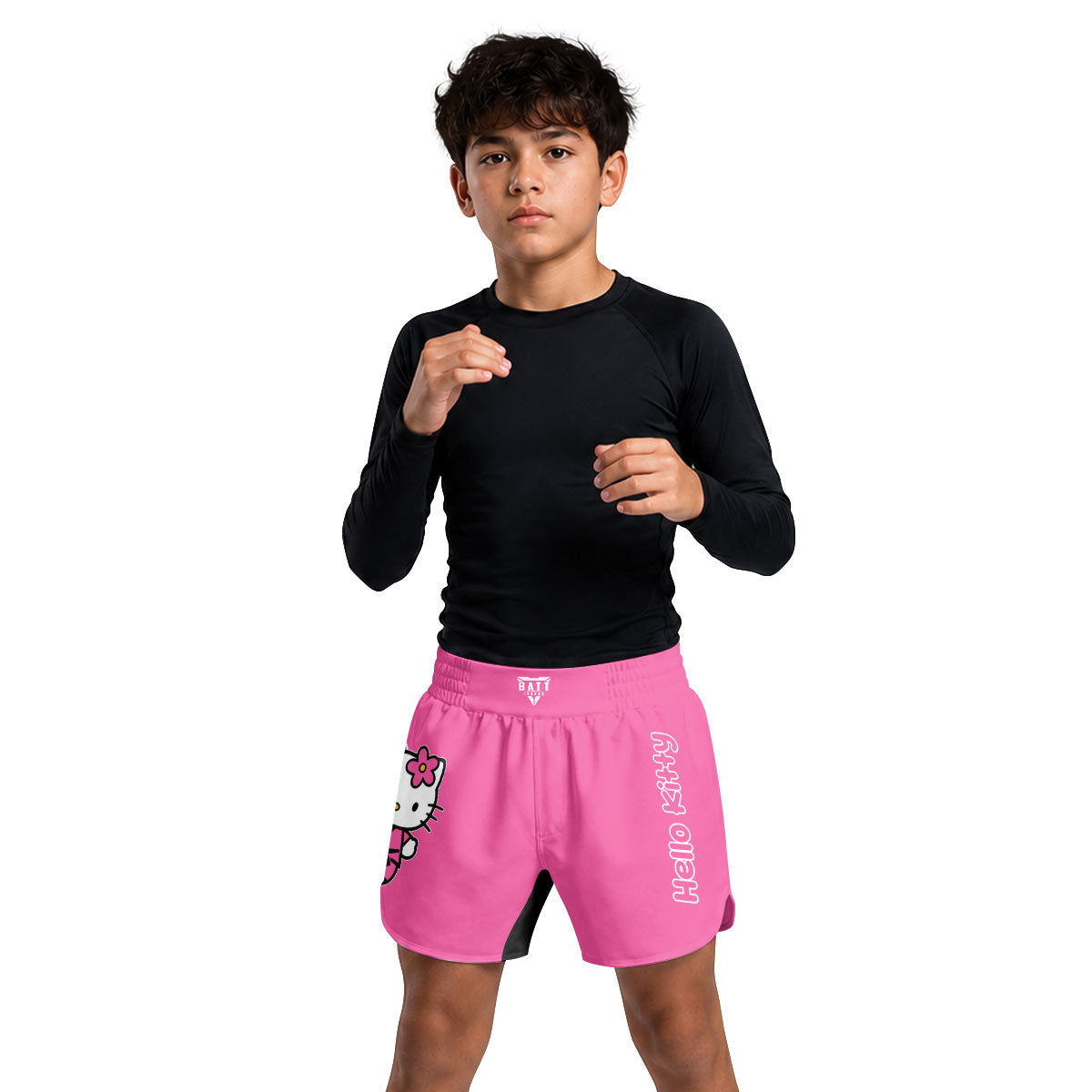 Master Hello Kitty Kids Grappling Shorts