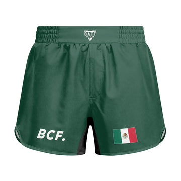 Mexico Combat Fighter Kids Grappling Shorts