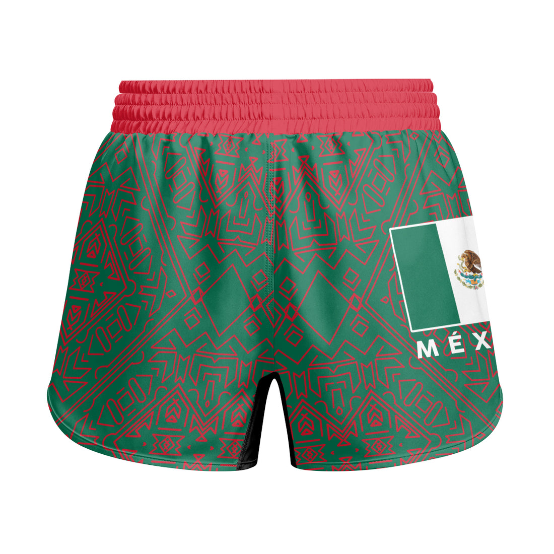 Mexico Flag Kids Grappling Shorts