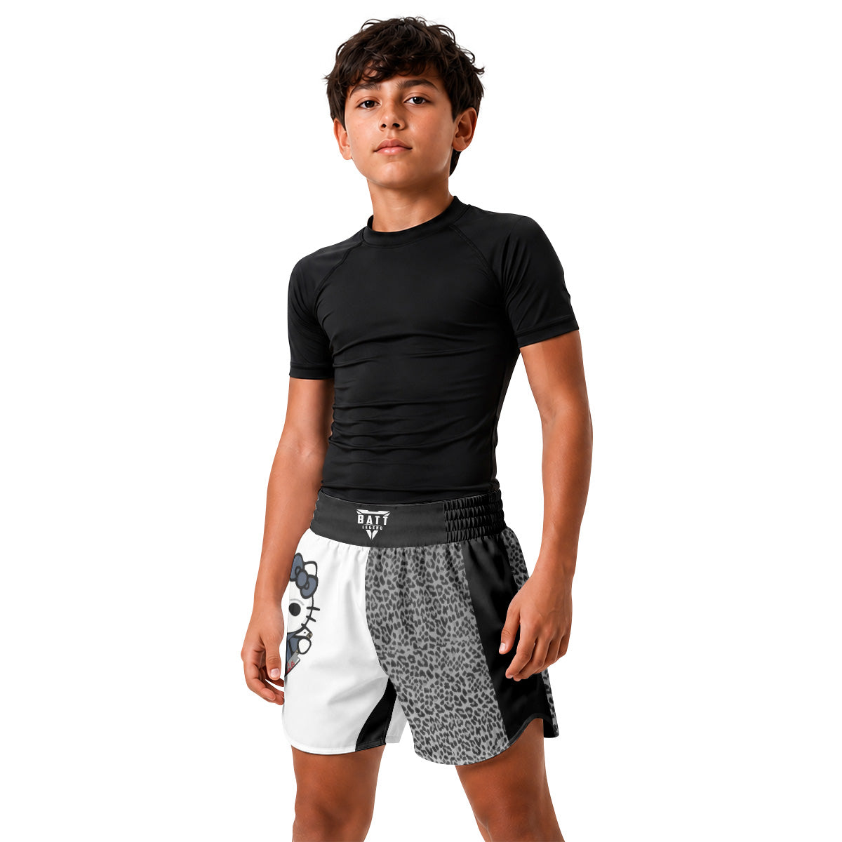 Michael Kitty Kids Grappling Shorts