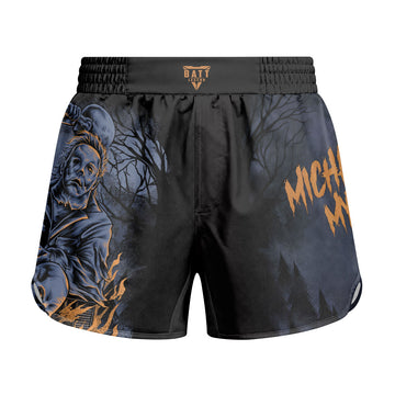 Michael Myer Skull Dumbbell Kids Grappling Shorts