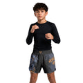 Michael Myer Skull Dumbbell Kids Grappling Shorts