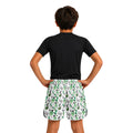 Minecraft Creeper Graffiti Kids Grappling Shorts