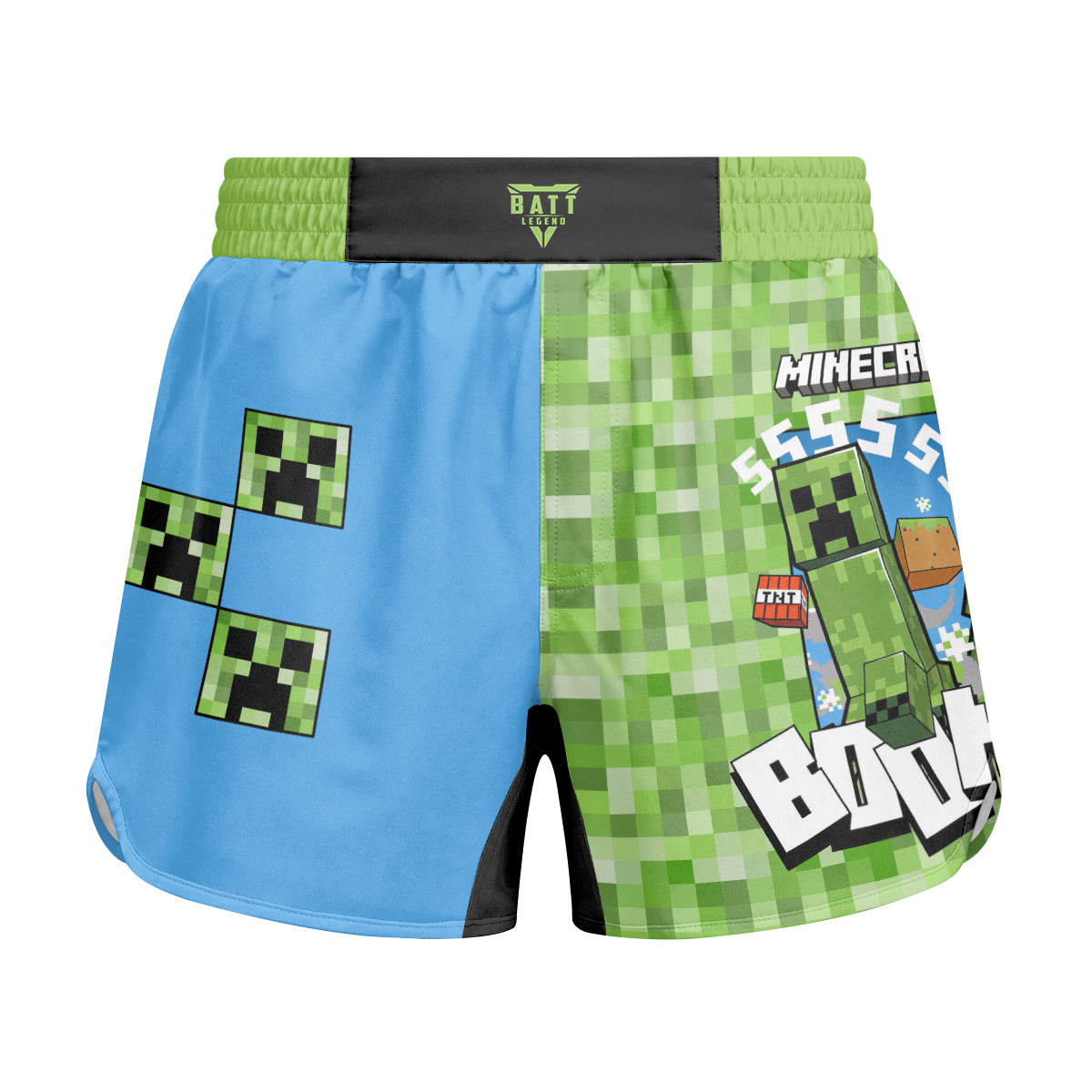 Minecraft Creeper Kids Grappling Shorts