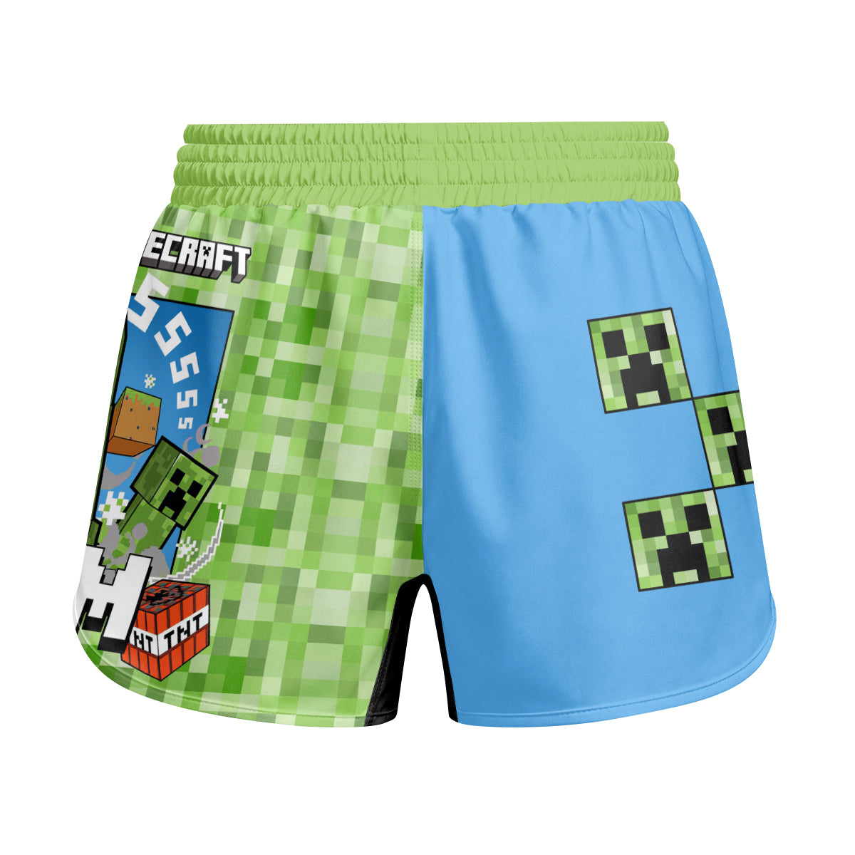 Minecraft Creeper Kids Grappling Shorts