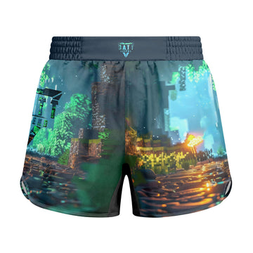 Minecraft Jiu Jitsu Kids Grappling Shorts