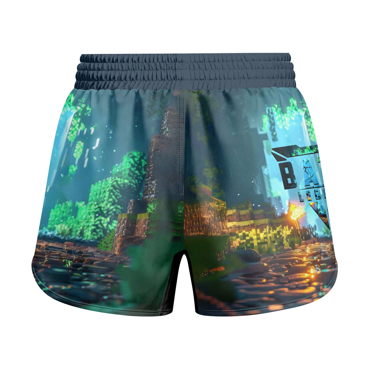 Minecraft Jiu Jitsu Kids Grappling Shorts