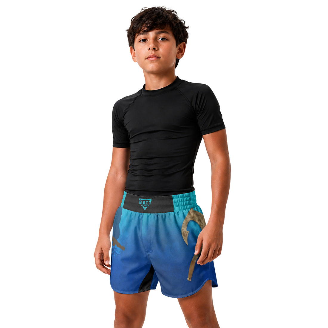 Moana Maui Hook Kids Grappling Shorts