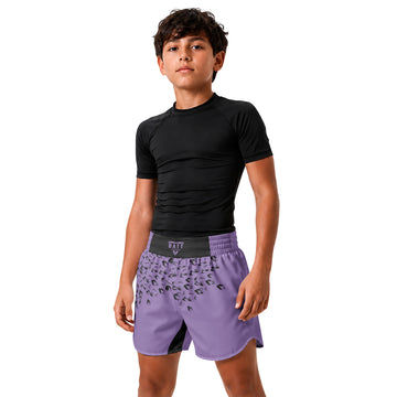 Naruto Sasuke Curse Mark Kids Grappling Shorts
