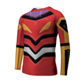 Neon Genesis Evangelion Unit 02 Kids Rash Guard