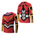 Neon Genesis Evangelion Unit 02 Kids Rash Guard