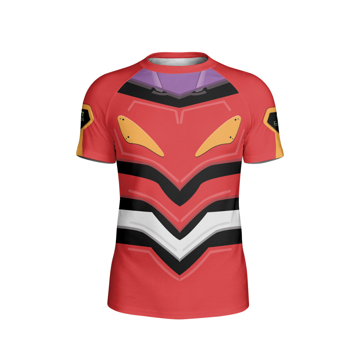 Neon Genesis Evangelion Unit 02 Kids Rash Guard